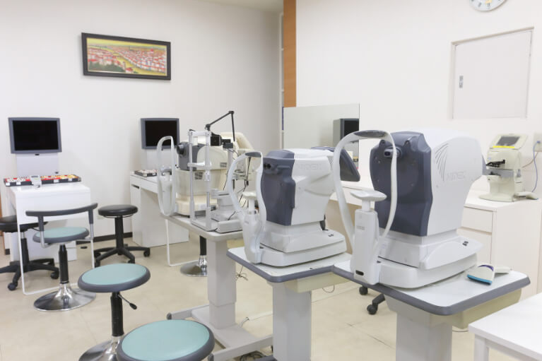 充実の検査機器